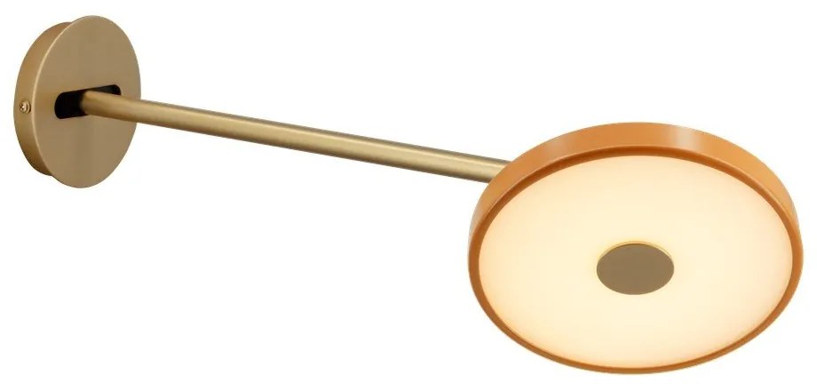 Narancssárga LED dimmelhető fali lámpa ø 15 cm Asteria Wall Long – UMAGE