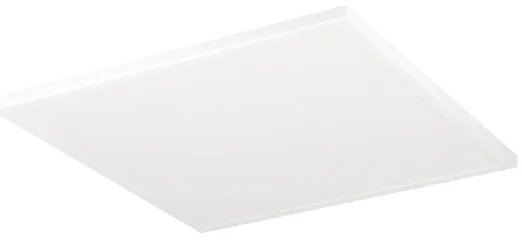 Eglo 901462 - LED Dimmelhető fürdőszobai lámpa ROVITO-R 17W/230V 50x50 cm IP44 fehér + távirányító