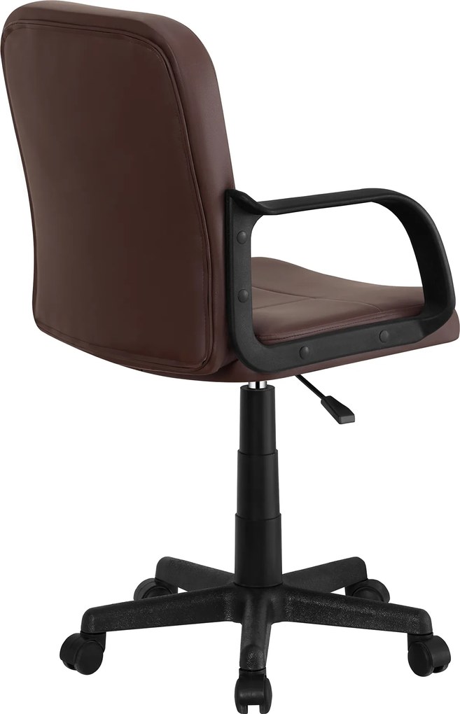 Irodai fotel, barna, AYLA NEW