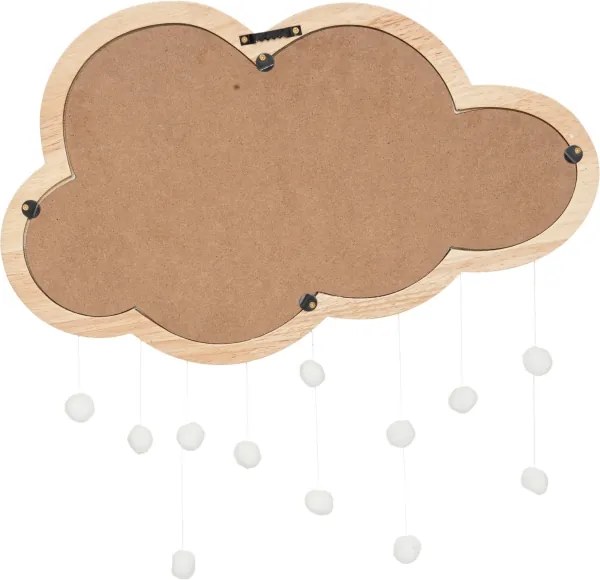 Atmosphera - Gyermek fali tükör CLOUD 40x36 cm kaucsukfa