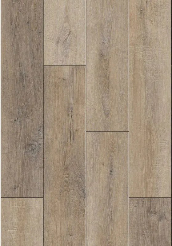 Mexen Casa Grande vinil panelek 1227 x 187 mm LVT Dryback 2,5 mm, PVC alap, 4 V-Fuga, Tölgy - F1314-1227-187-255-4V1-01