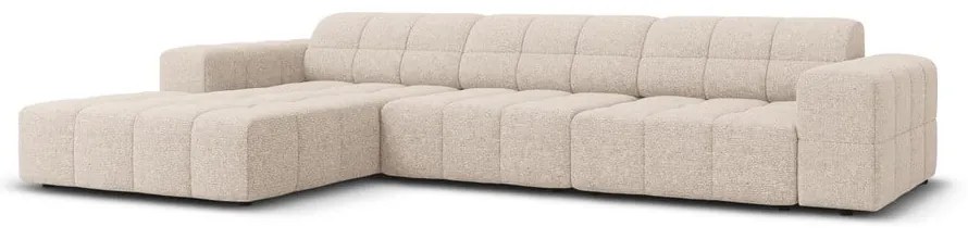 Bézs sarokkanapé (bal oldali) Chicago – Cosmopolitan Design