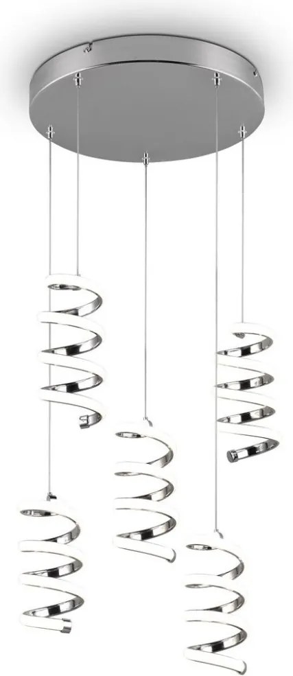 TRIO R34185306 LAOL Többágú Függesztett Lámpa Ezüst LED IP20