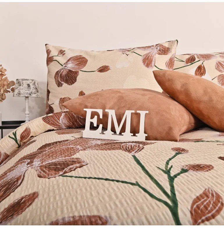 EMI Davina krepp ágyneműhuzat, A standard egyszemélyes ágy szett tartalma: 1x 140x200 + 1x 70x90