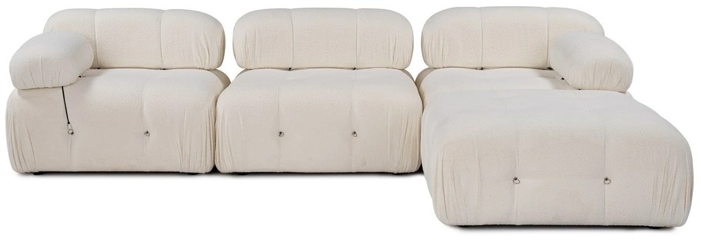 Sarokkanapé Bubble Bézs L1-O1-1R-PUF