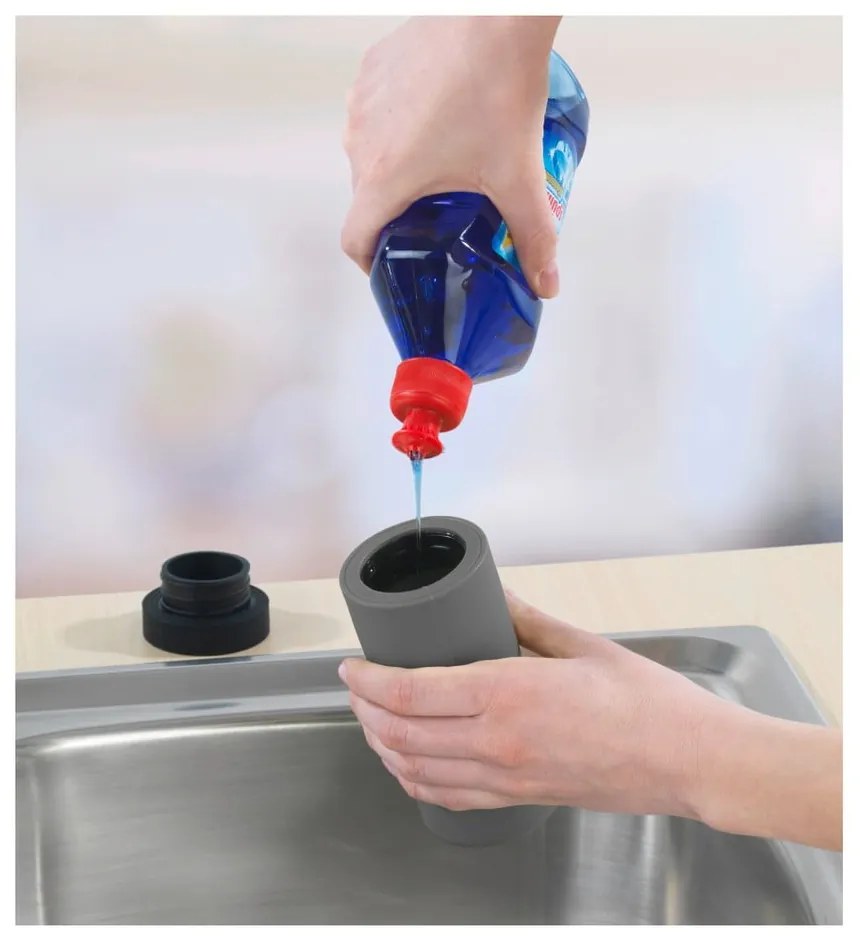 Squeeze szürke mosogatószer adagoló, 250 ml - Wenko