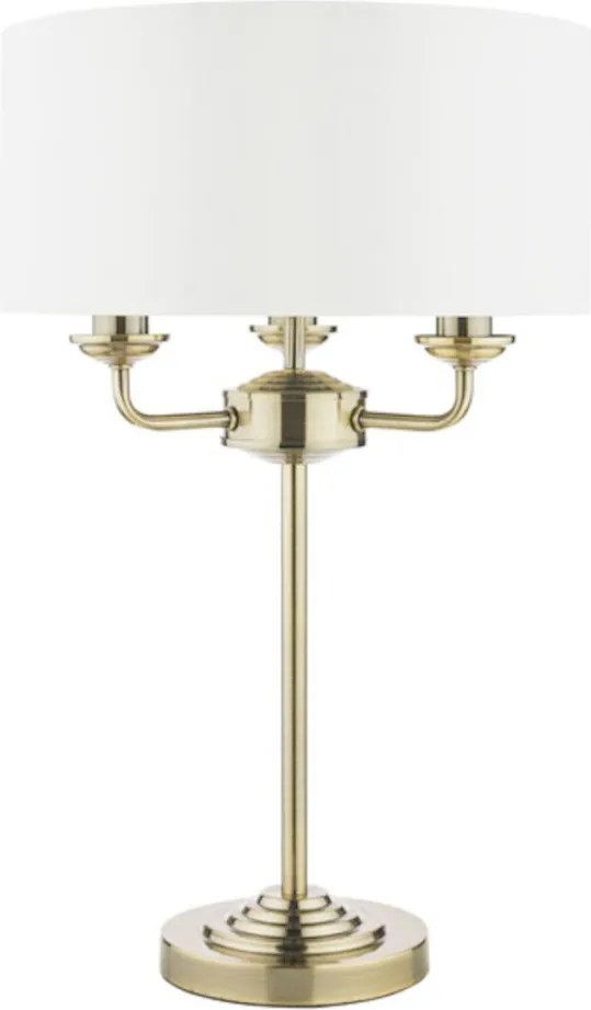 Laura Ashley Sorrento 3655967-Q Asztali lámpa 3x40W/E14 IP20