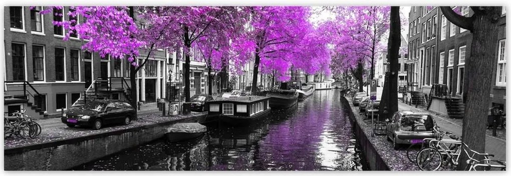 Poszterek 200x66 Holland tájkép Folyó