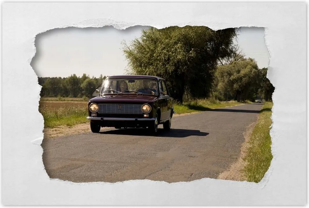 Poszterek 60x40 Régi Lengyel Fiat 125p