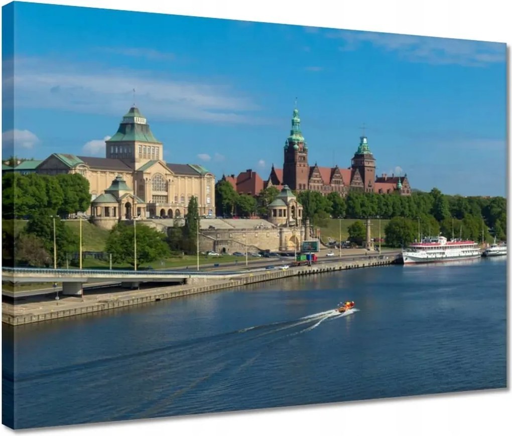 Vászonkép 40x30 Szczecin