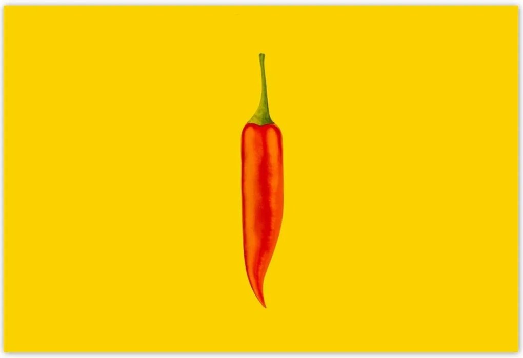 Poszterek 200x135 Piros chili paprika