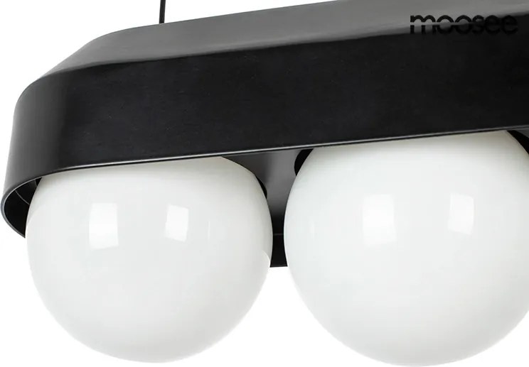 KING HOME MSE010100273 DROPS Modern Függesztett Lámpa Fekete G9 IP20