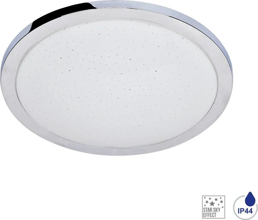 Prezent VITTO 71333 Süllyesztett mennyezeti lámpa 1x18W/LED 1210lm IP44