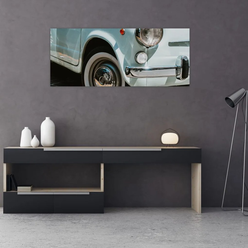 Kép - Fiat retro autó (120x50 cm)