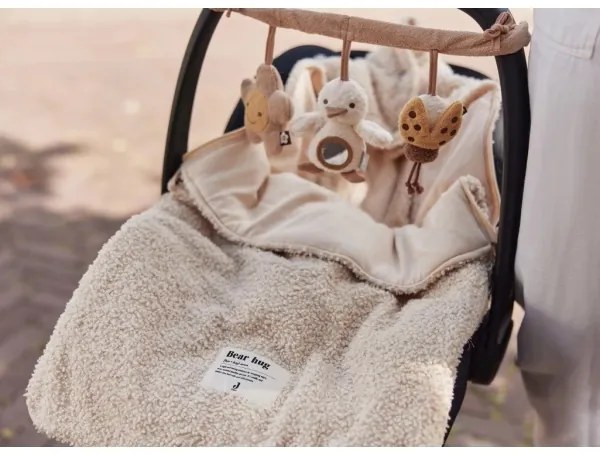 Jollein - Autósülés tartó BOUCLE 42x82 cm Boucle Naturel