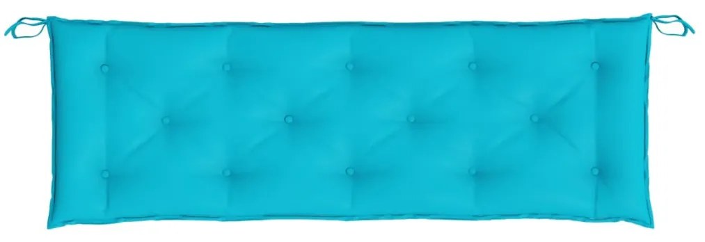 türkiz oxford szövet kerti padpárna 150 x 50 x 7 cm