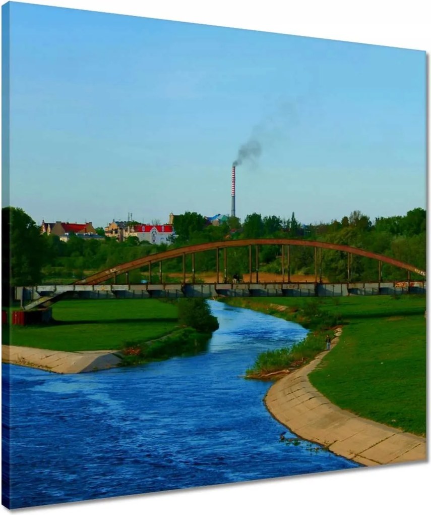 Vászonkép 50x50 Budapest Panoráma