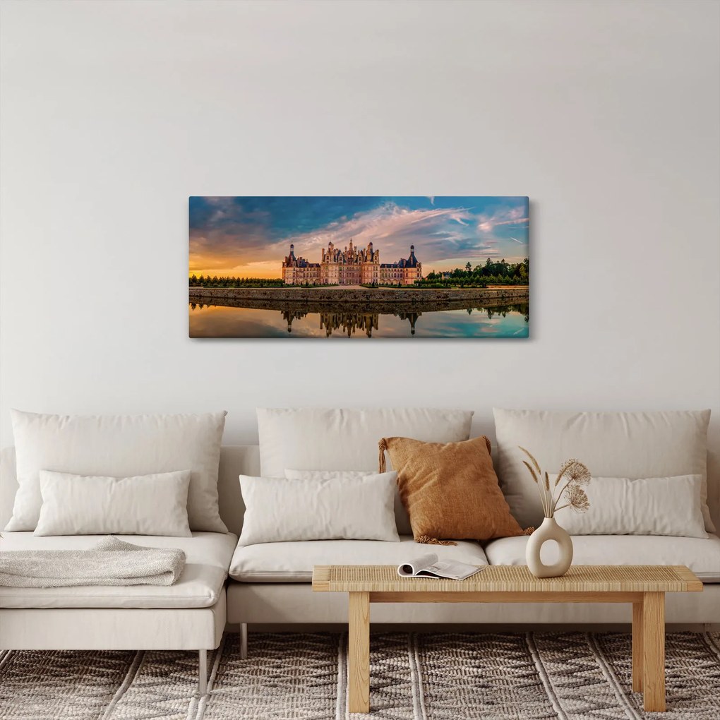 A zár képe (120x50 cm)