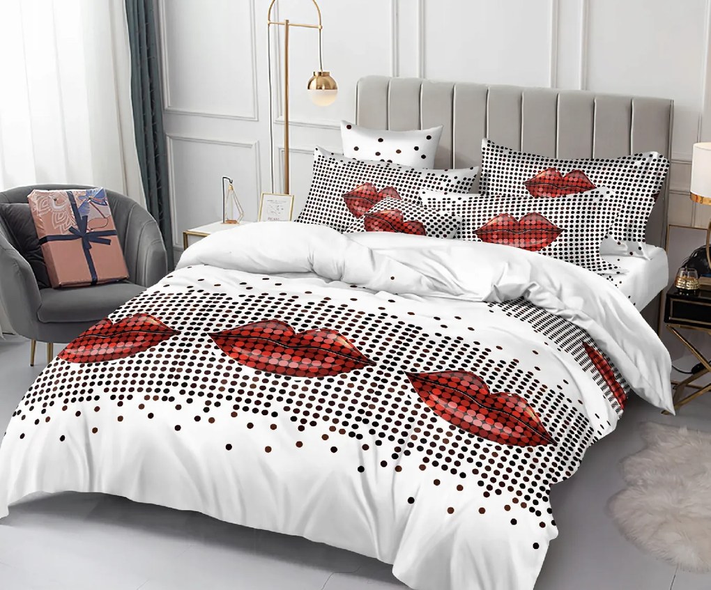 Mikroszálas ágyneműhuzat LIPSY fehér Ágyneműhuzat mérete: 70 x 80 cm | 140 x 200 cm