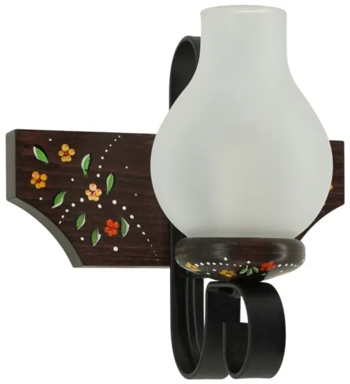 Brilagi - Fali lámpa QUEEN 1xE14/40W/230V bükk/wenge