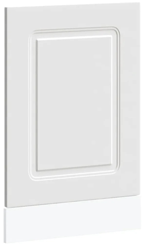 mosogatógép panel Kalmar fehér 45x1,5x67 cm mérnöki fa