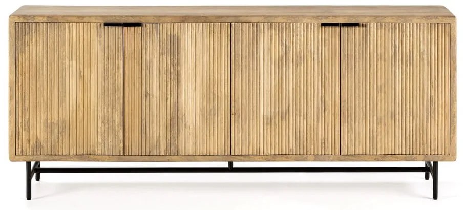 Natúr színű mangófa komód 190x85x40 cm Mundra – MOME