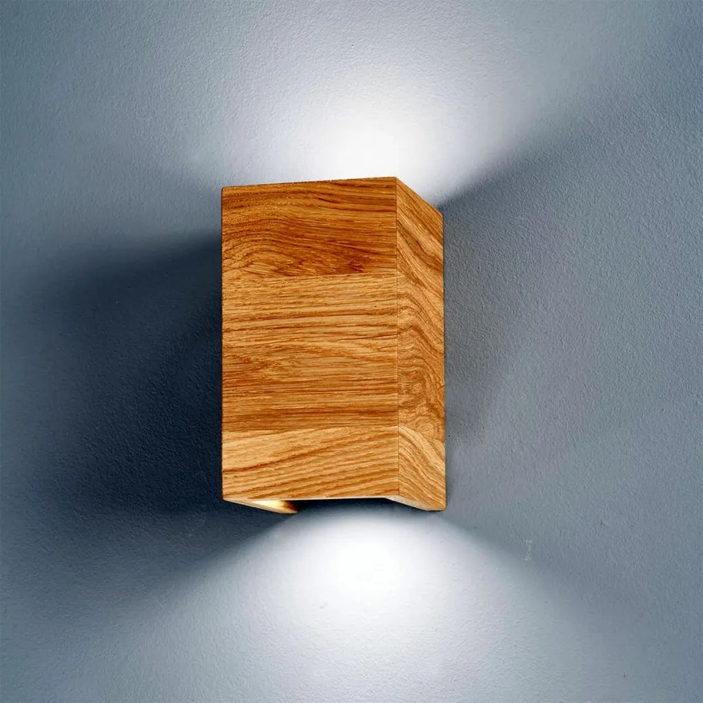 Fischer&Honsel SHINE-WOOD 30575 Fali lámpa 2x4W/GU10 3000K 640 lm IP20