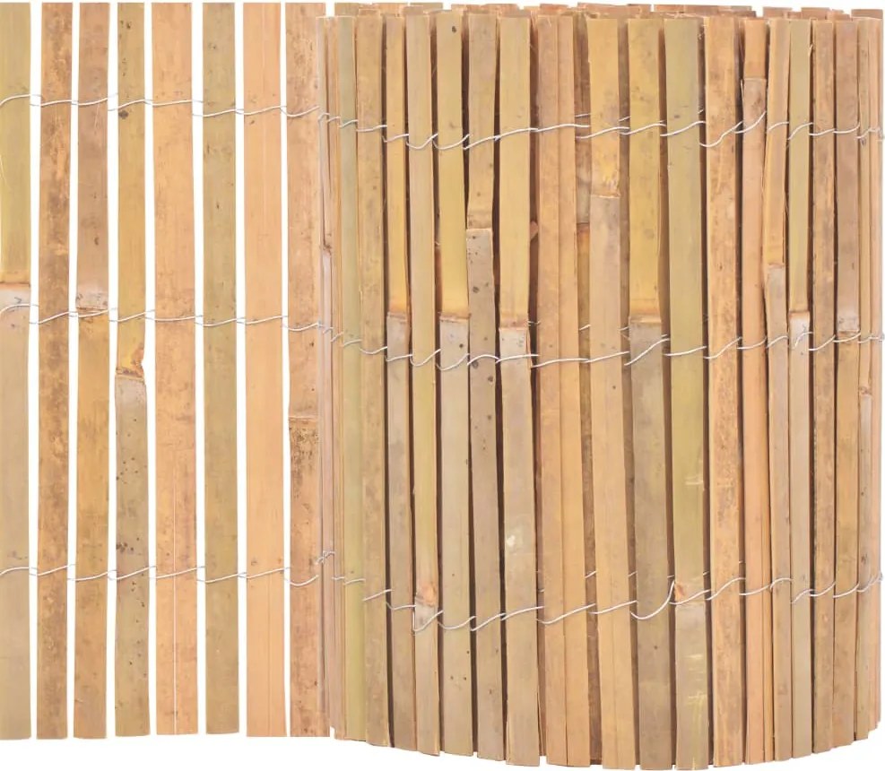 vidaXL bambusz kerítés 1000 x 30 cm