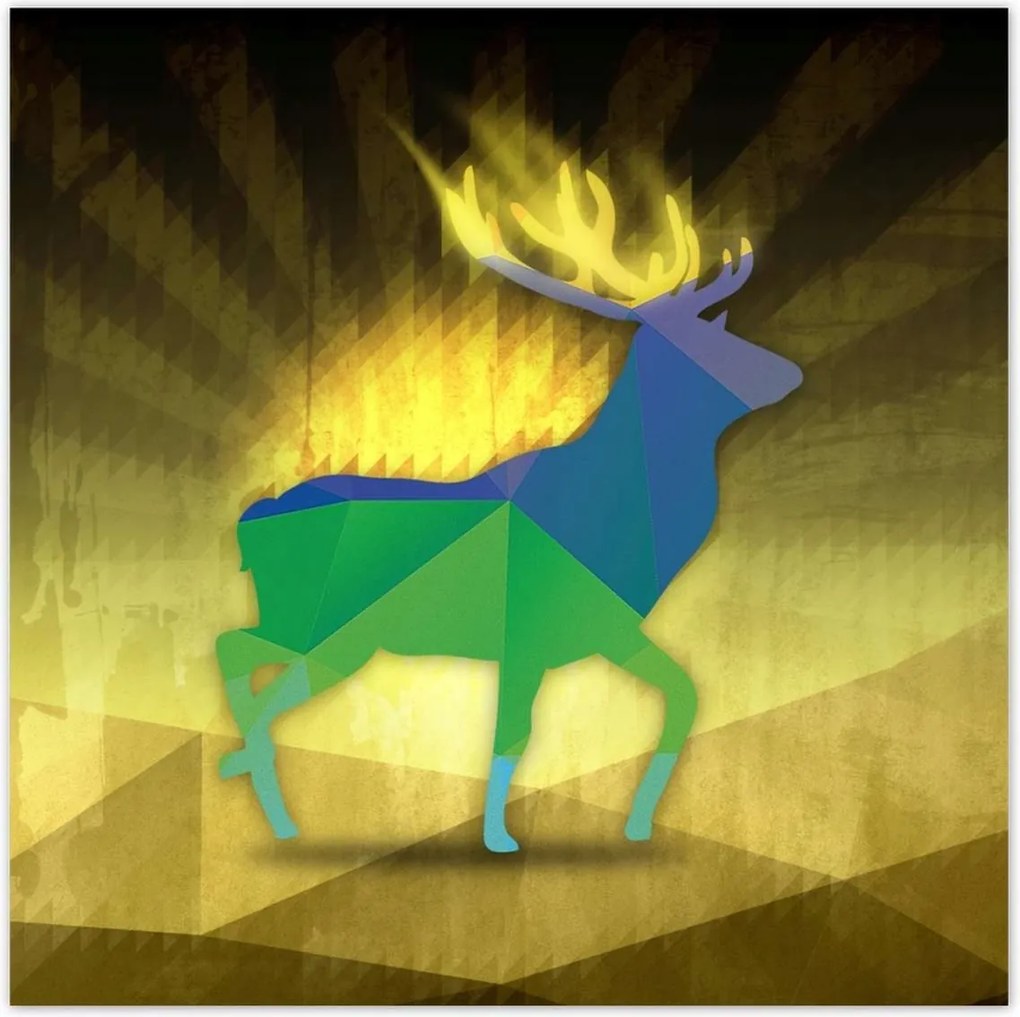 Poszterek 30x30 Felszarvazott modern grafika