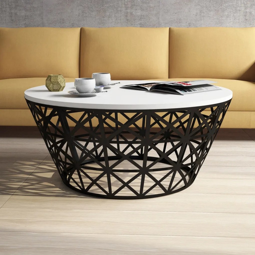 Stil Metal Ferforje - White