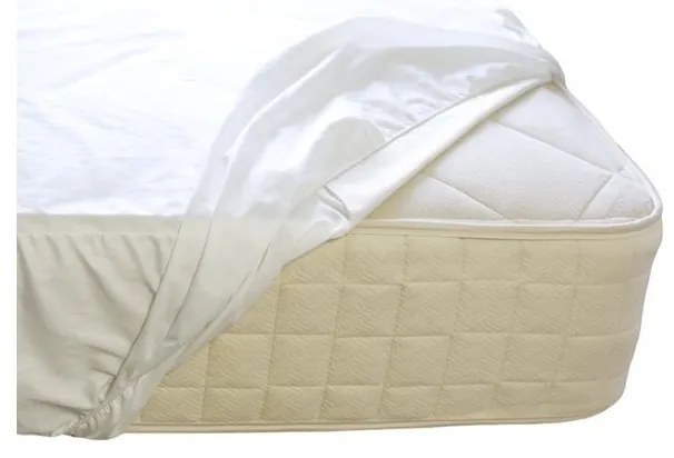 EMI fehér vízálló gumis lepedő, Gyerek lepedő 60x120