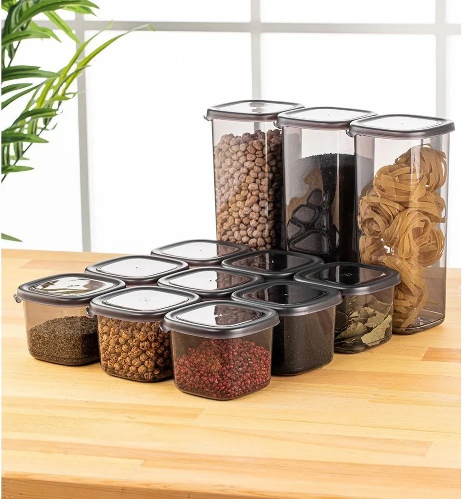 Élelmiszertartó doboz szett 12 db-os Fresco – Hermia