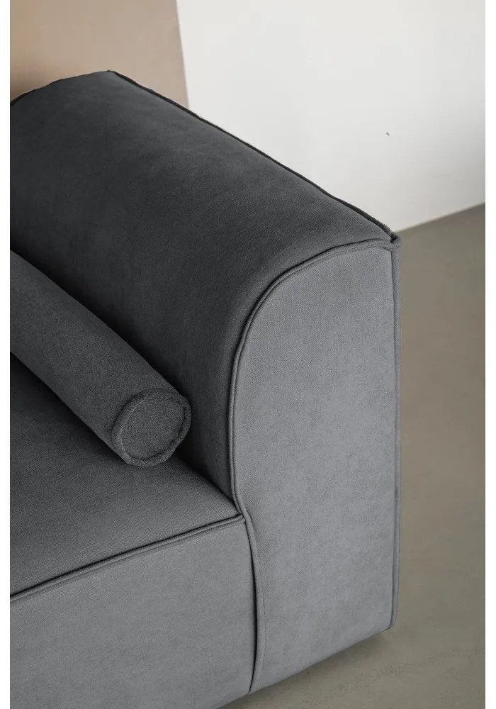 Szürke kanapé modul (bal oldali) Flex Felix – Miuform