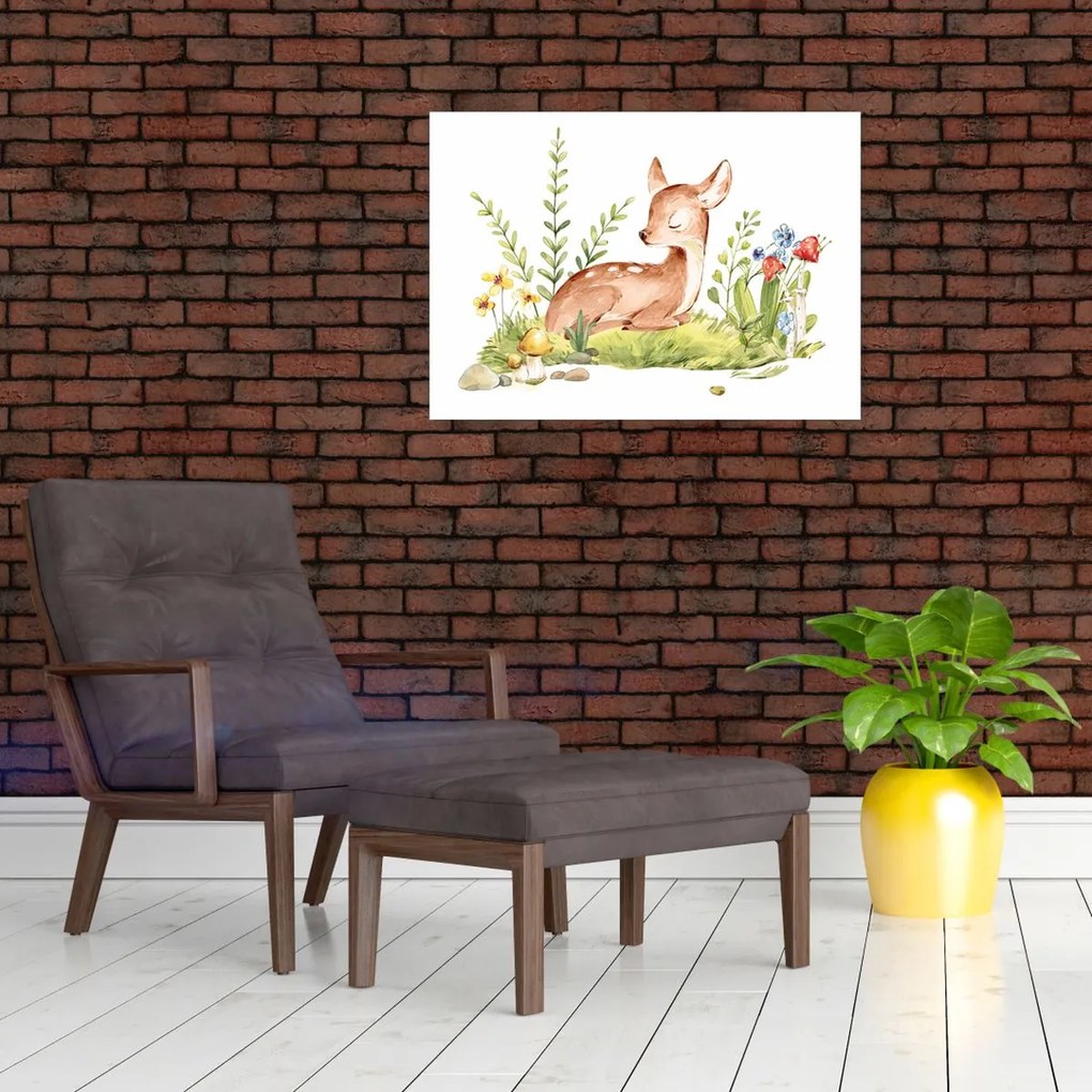 Kép - Kis őzike (70x50 cm)