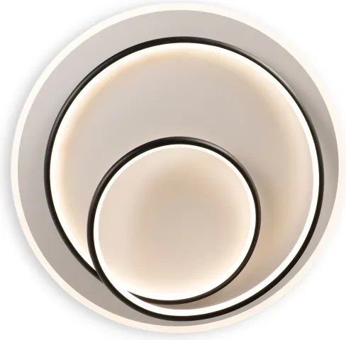 BRILAGI - Dimmelhető LED mennyezeti lámpatest FLARE LED/70W/230V átm. 50 cm fehér/fekete + távirányító