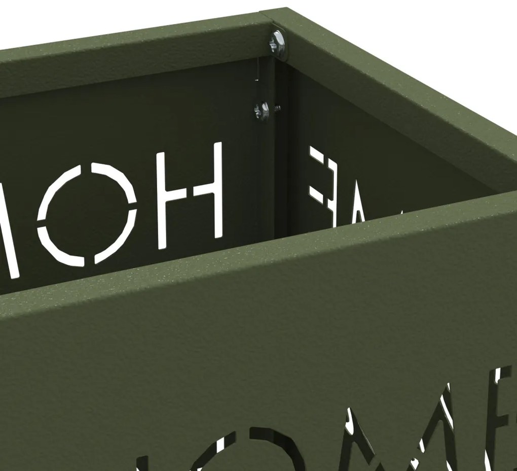 Napernyő Állvány Olívazöld 15.5 x 15.5 x 49 cm Acél