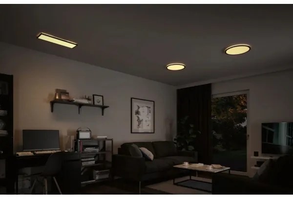 Paulmann 71002 - LED/22W Dimmelhető panel ATRIA 230V 3000K fekete