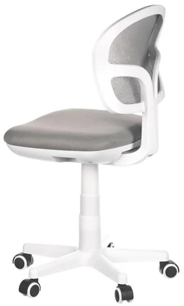 Szürke Hálós Gyerek Forgószék, Magasságállítással. KA-C801 GREY