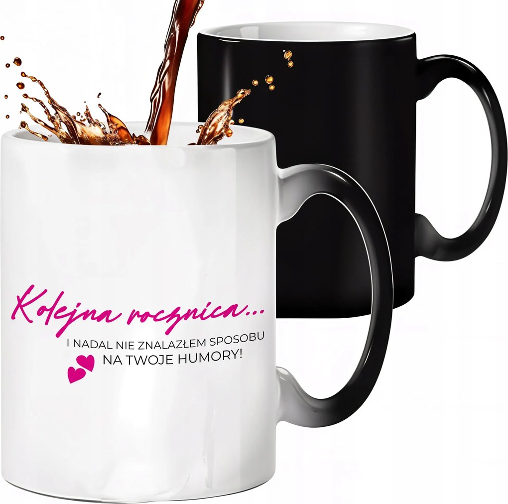 Mágikus Bögre Fekete Matt Nem Találtam Meg A Módját A Humorodnak Ajándék