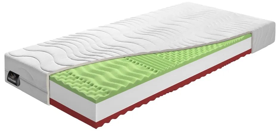 Kemény-közepes keménységű kétoldalas hab matrac 140x200 cm Pure Support – BENAB