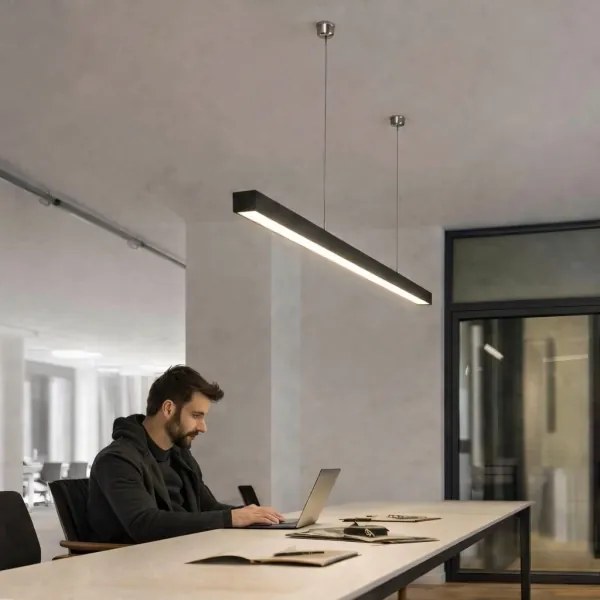 BRILAGI- LED függeszték FULLDAY LED/30/40/50W/230V 2700/4000/6000K 150cm fekete