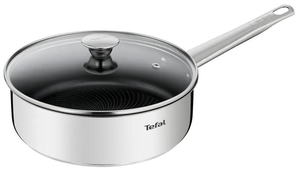 Rozsdamentes acél serpenyő fedővel ø 24 cm Cook Eat – Tefal