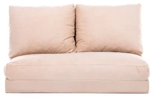 Krémszínű kinyitható kanapé 120 cm Taida – Balcab Home