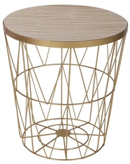 Arany kis asztal SPACE