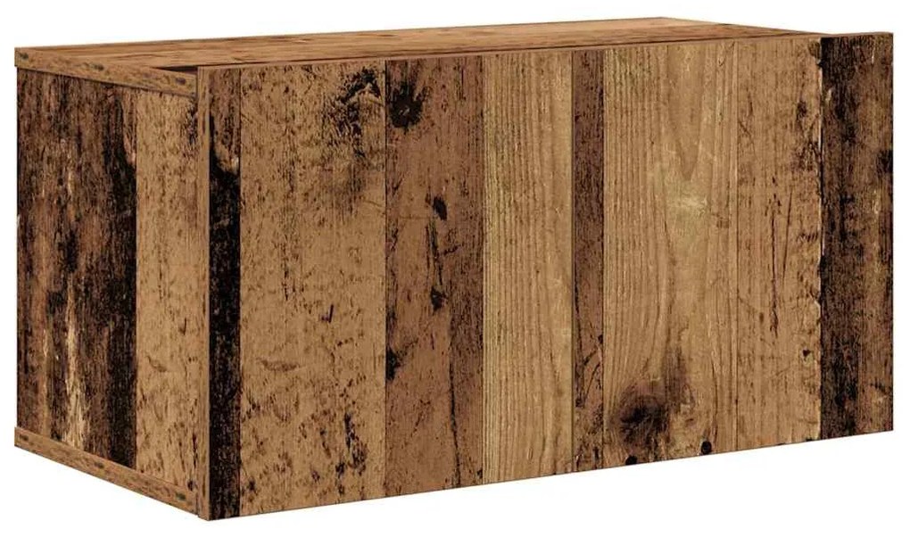 TV szekrény garnitúra 8 pcs Régi fa 60 x 30 x 30 cm Faanyag