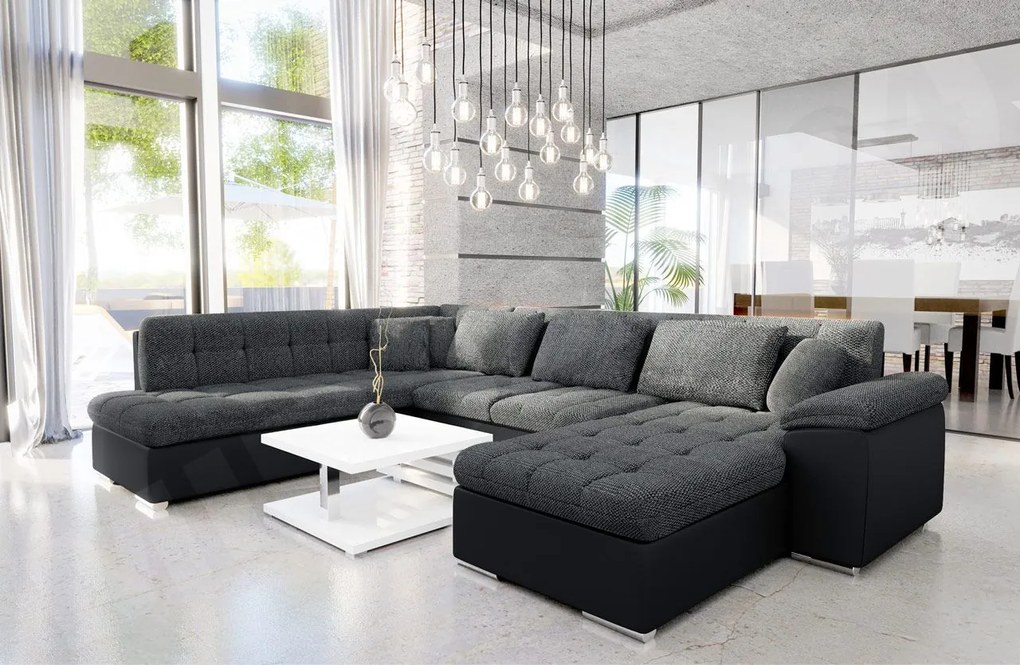 Sarok ülőgarnitúra Talia (J) (öko-bőr soft 011 + majorka 03). 1058151