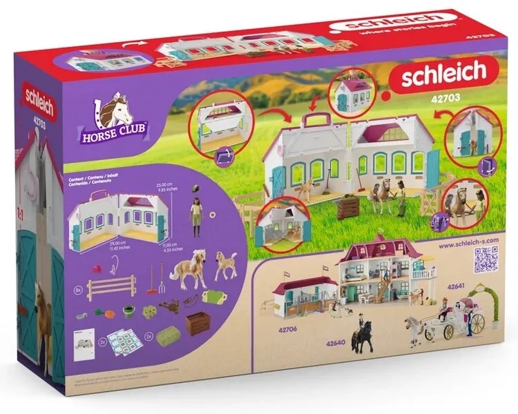 Schleich 42703 Nyitó istálló "Litte Horseshoe"