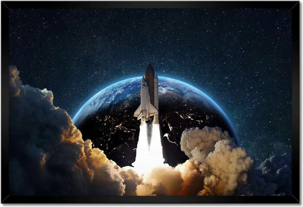 Poszterek keretben 60x40 Rakéta indítás az űrbe
