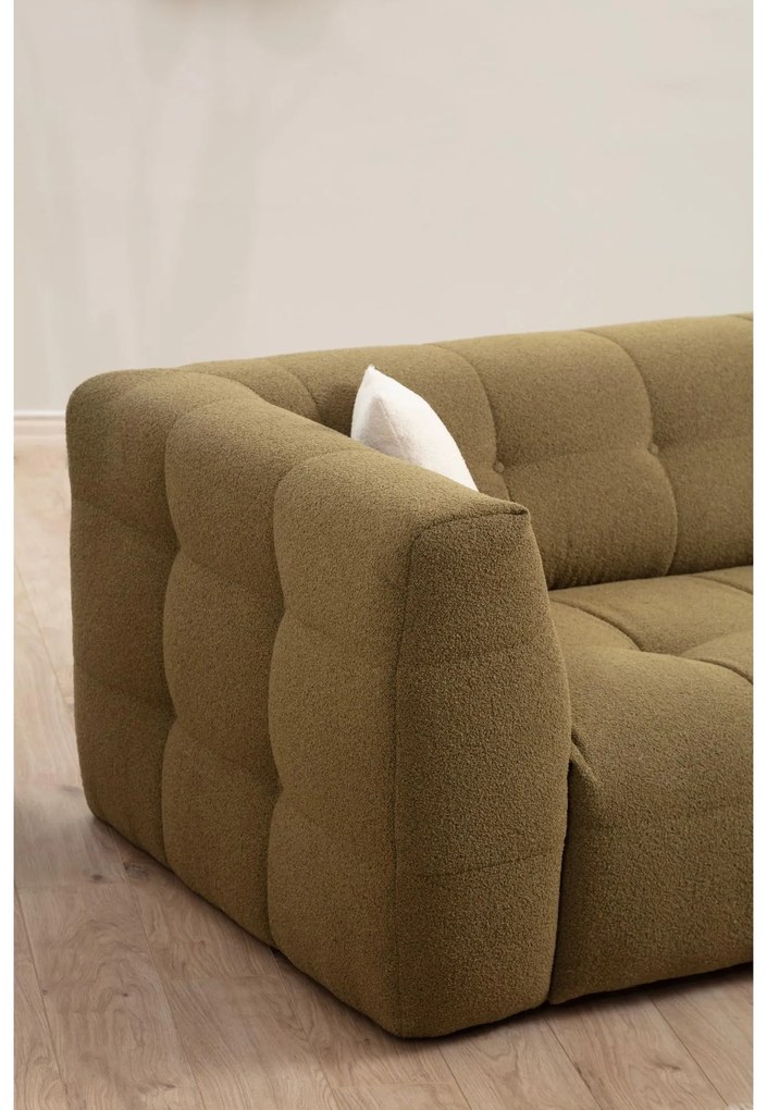 Sarokkanapé Cadellona (J) (khaki). Akció -22%. 1106810