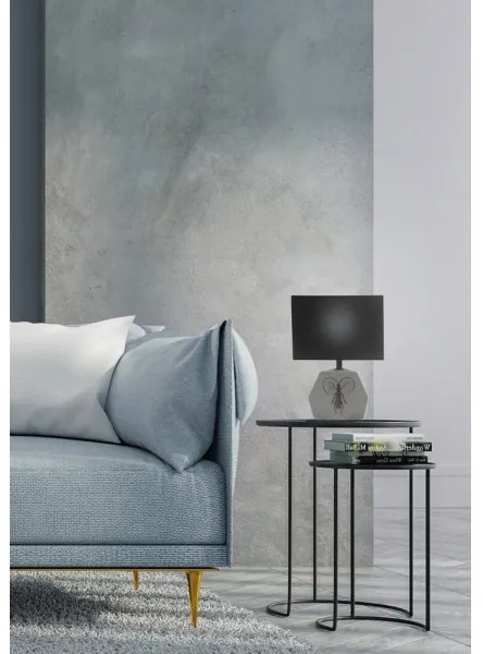 Asztali lámpa ANIMI 1xE14/40W/230V szürke